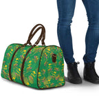 Australia Billy Buttons Travel Bag Aussie Pycnosorus Kangaroo Seamless Style