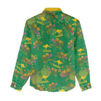 Australia Billy Buttons Women Casual Shirt Aussie Pycnosorus Kangaroo Seamless Style