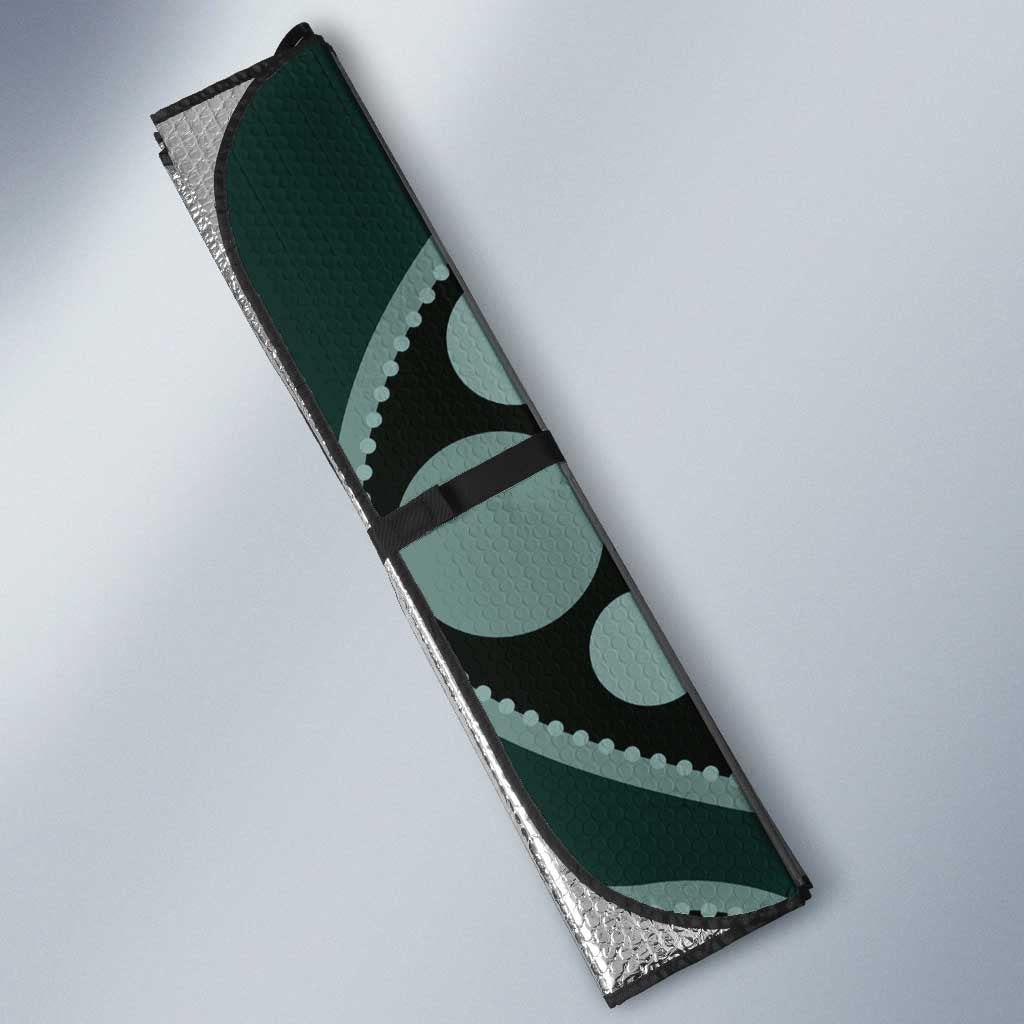 Australian Ringneck Parrot Auto Sun Shade Barnardius Zonarius Eucalyptus Flowers Aboriginal Art