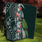 Australian Ringneck Parrot Quilt Barnardius Zonarius Eucalyptus Flowers Aboriginal Art