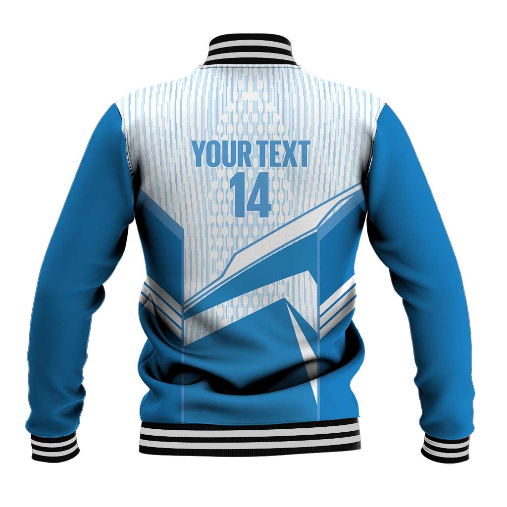 South Melbourne Australia Football Custom Baseball Jacket Come On Hellas