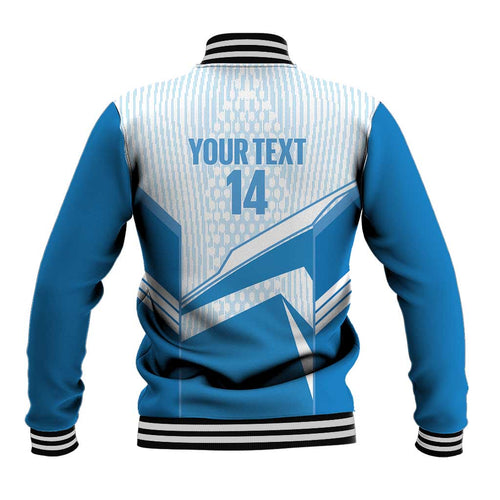 South Melbourne Australia Football Custom Baseball Jacket Come On Hellas