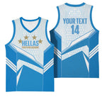 South Melbourne Australia Football Custom Basketball Jersey Come On Hellas