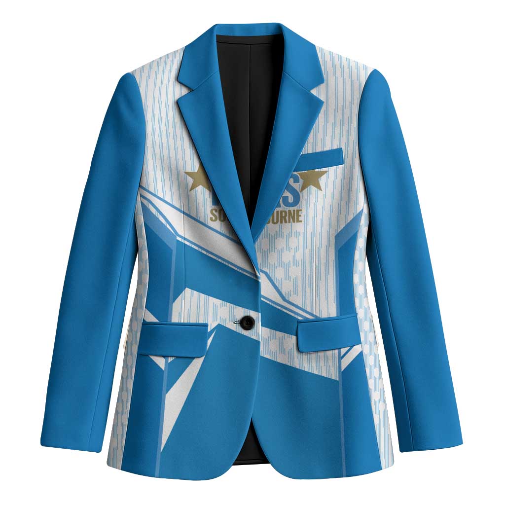 South Melbourne Australia Football Custom Blazer Come On Hellas