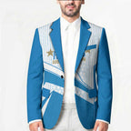 South Melbourne Australia Football Custom Blazer Come On Hellas