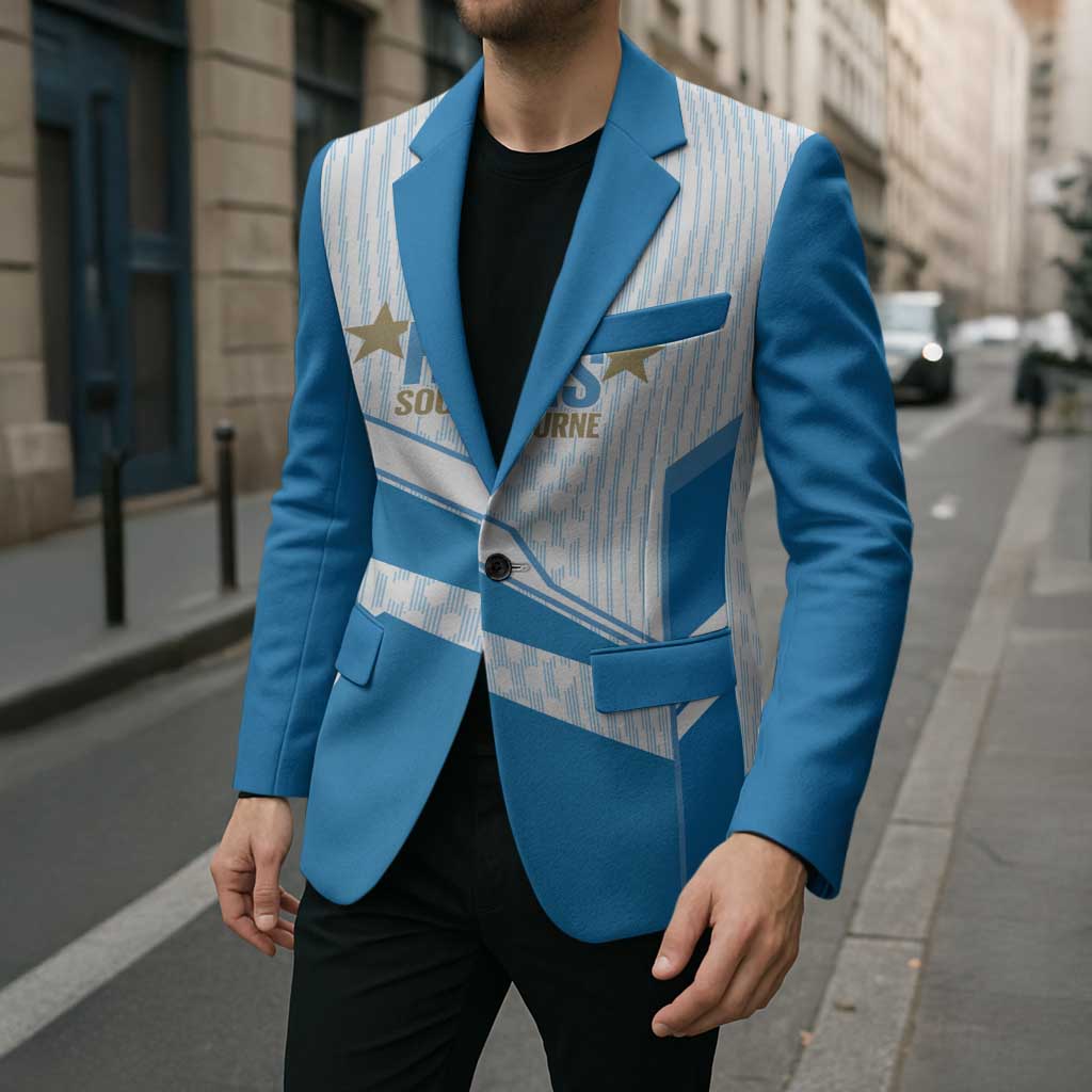 South Melbourne Australia Football Custom Blazer Come On Hellas