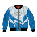 South Melbourne Australia Football Custom Bomber Jacket Come On Hellas