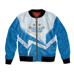 South Melbourne Australia Football Custom Bomber Jacket Come On Hellas