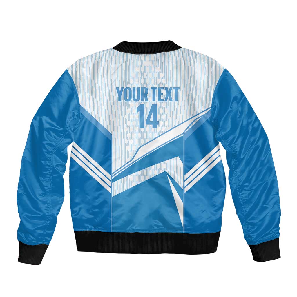 South Melbourne Australia Football Custom Bomber Jacket Come On Hellas
