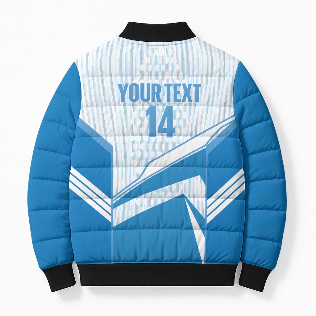 South Melbourne Australia Football Custom Bomber Puffer Jacket Come On Hellas
