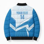 South Melbourne Australia Football Custom Bomber Puffer Jacket Come On Hellas