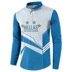 South Melbourne Australia Football Custom Button Sweatshirt Come On Hellas