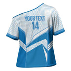 South Melbourne Australia Football Custom Cross Shoulder Shirt Come On Hellas