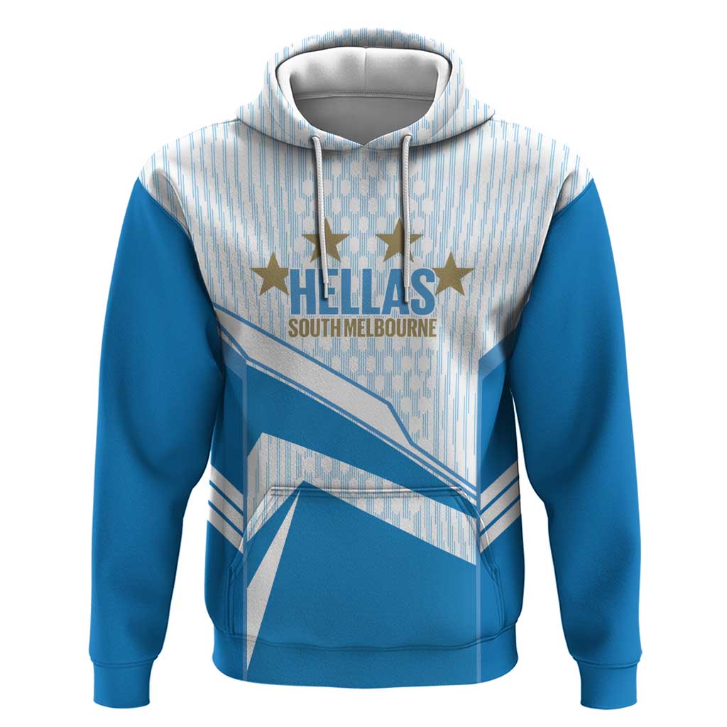 South Melbourne Australia Football Custom Hoodie Come On Hellas
