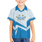 South Melbourne Australia Football Custom Kid Hawaiian Shirt Come On Hellas