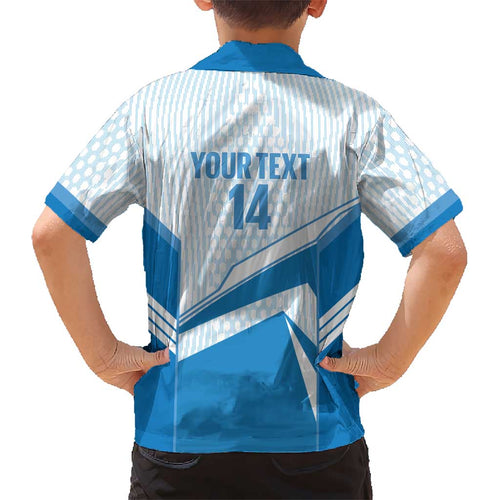 South Melbourne Australia Football Custom Kid Hawaiian Shirt Come On Hellas
