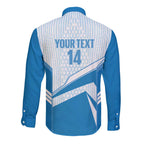 South Melbourne Australia Football Custom Long Sleeve Button Shirt Come On Hellas