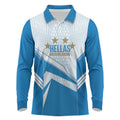 South Melbourne Australia Football Custom Long Sleeve Polo Shirt Come On Hellas