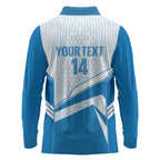 South Melbourne Australia Football Custom Long Sleeve Polo Shirt Come On Hellas