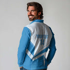 South Melbourne Australia Football Custom Long Sleeve Polo Shirt Come On Hellas