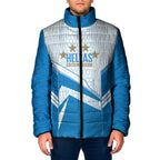 South Melbourne Australia Football Custom Padded Jacket Come On Hellas
