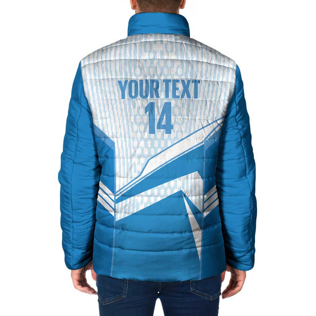 South Melbourne Australia Football Custom Padded Jacket Come On Hellas