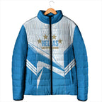 South Melbourne Australia Football Custom Padded Jacket Come On Hellas