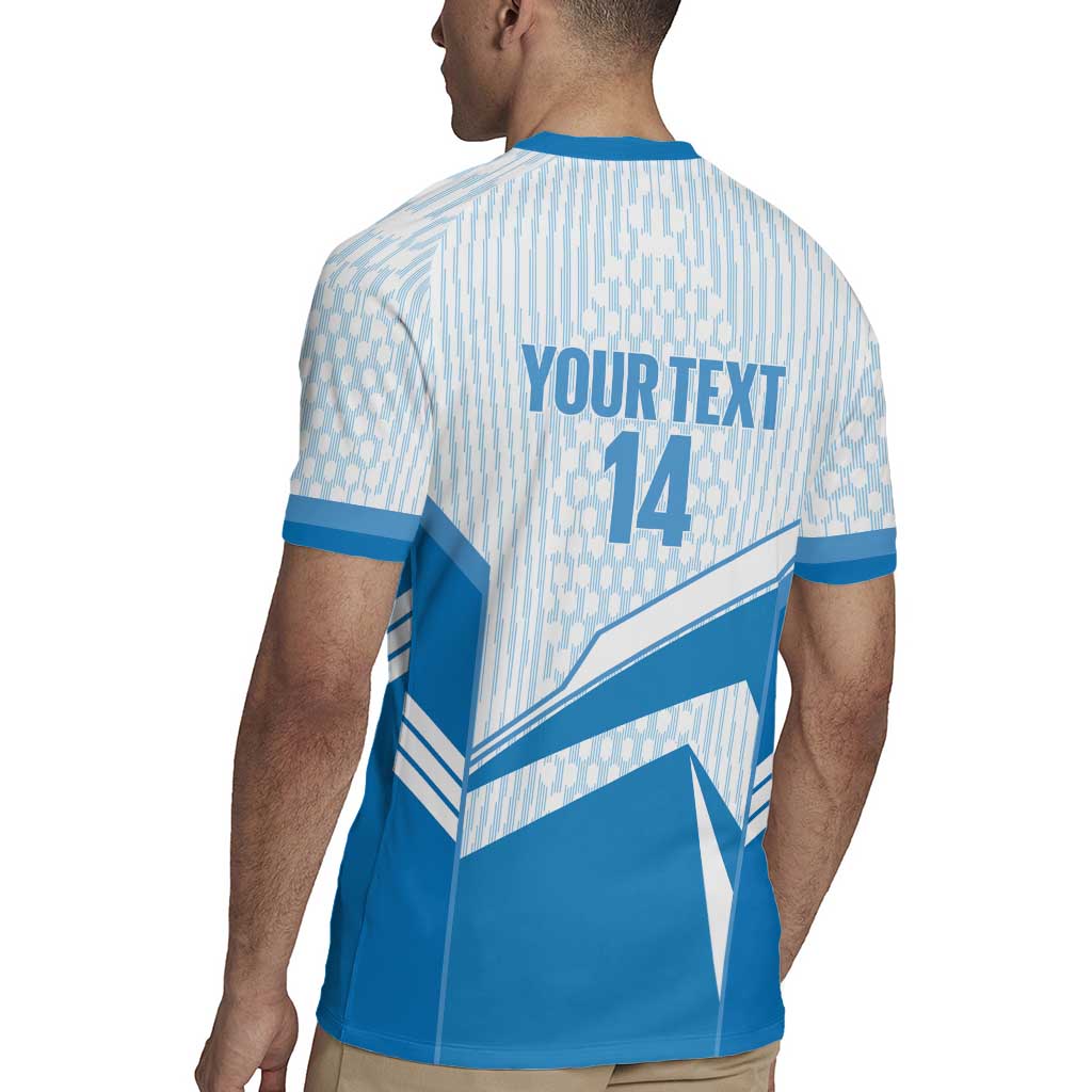 South Melbourne Australia Football Custom Rugby Jersey Come On Hellas
