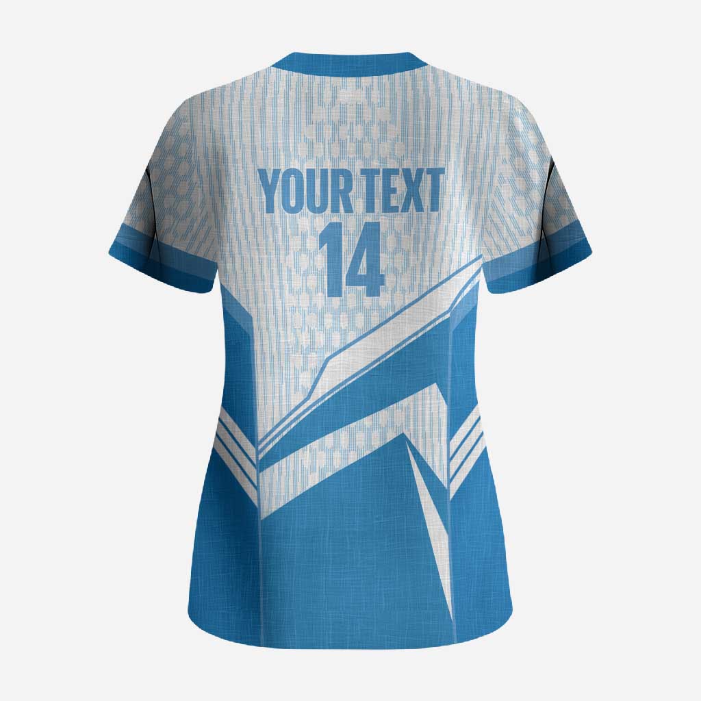 South Melbourne Australia Football Custom Scrub Top Come On Hellas