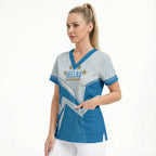 South Melbourne Australia Football Custom Scrub Top Come On Hellas