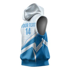 South Melbourne Australia Football Custom Sleeveless Hoodie Come On Hellas
