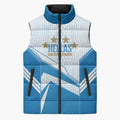 South Melbourne Australia Football Custom Sleeveless Puffer Jacket Come On Hellas