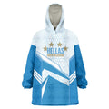 South Melbourne Australia Football Custom Wearable Blanket Hoodie Come On Hellas