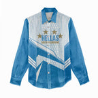 South Melbourne Australia Football Custom Women Casual Shirt Come On Hellas