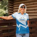 South Melbourne Australia Football Custom Women Polo Shirt Come On Hellas