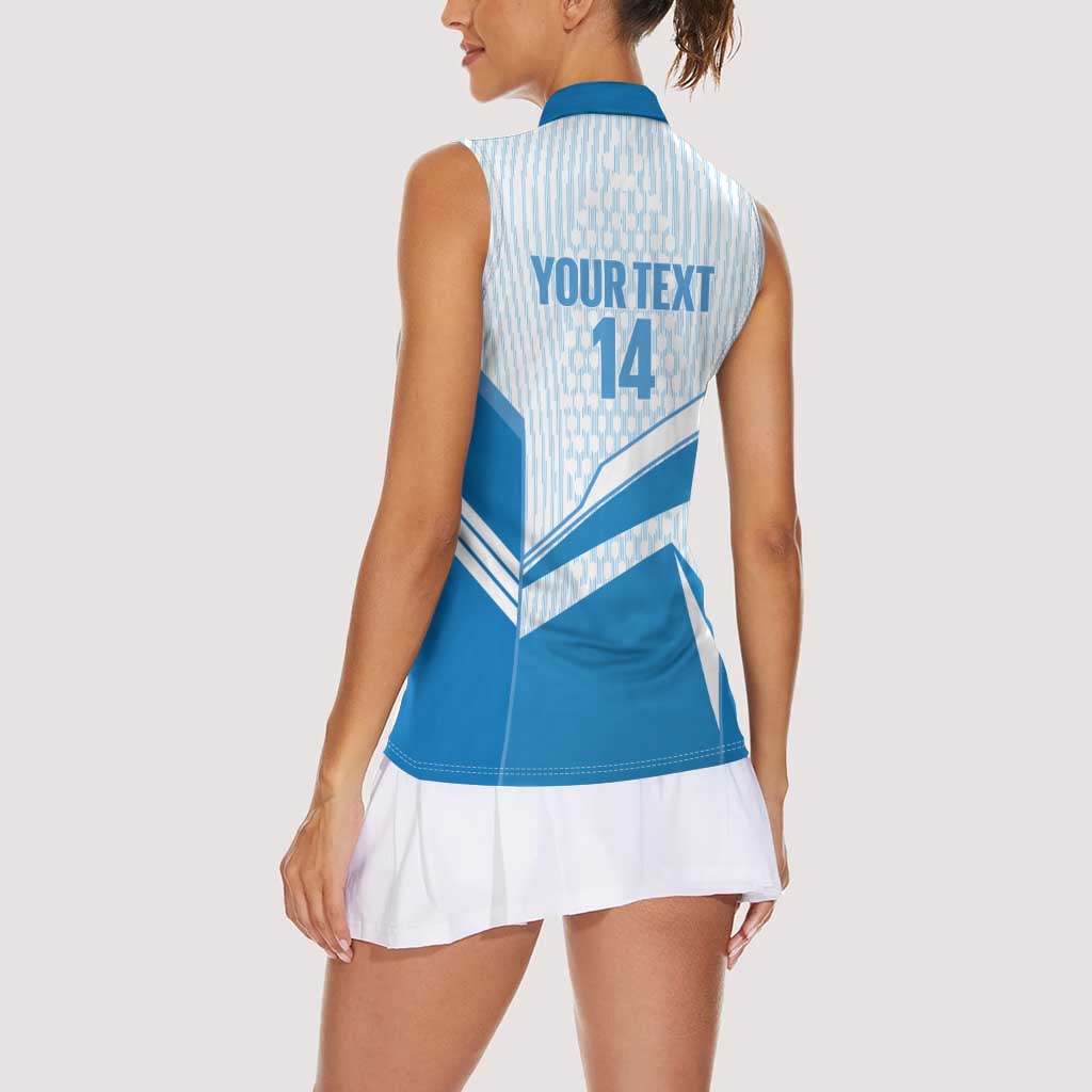 South Melbourne Australia Football Custom Women Sleeveless Polo Shirt Come On Hellas