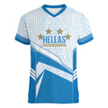 South Melbourne Australia Football Custom Women V-Neck T-Shirt Come On Hellas