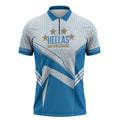 South Melbourne Australia Football Custom Zipper Polo Shirt Come On Hellas
