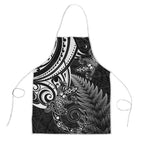 New Zealand Lizard Apron Silver Fern Aotearoa Maori - Aussie Hoodie