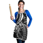 New Zealand Lizard Apron Silver Fern Aotearoa Maori - Aussie Hoodie