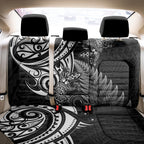 New Zealand Lizard Back Car Seat Cover Silver Fern Aotearoa Maori