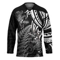 New Zealand Lizard Hockey Jersey Silver Fern Aotearoa Maori - Aussie Hoodie