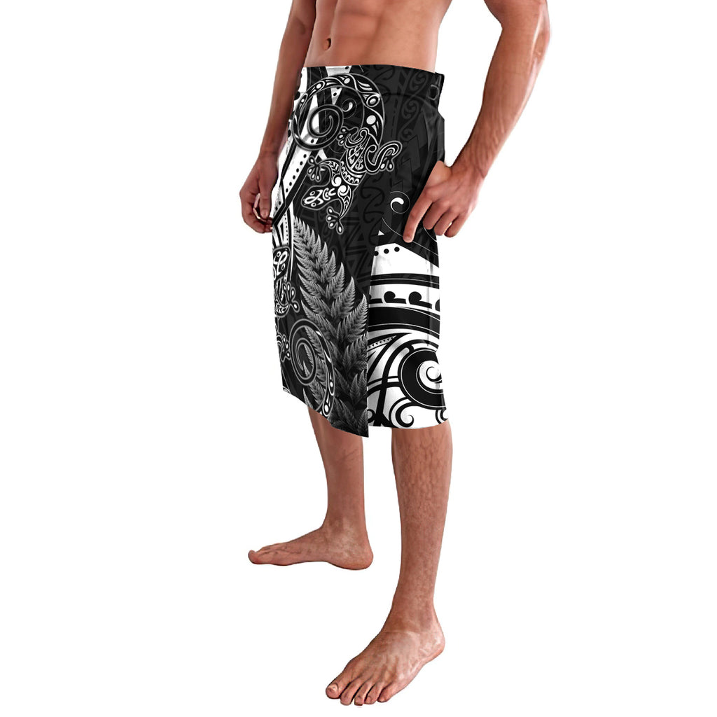 New Zealand Lizard Lavalava Silver Fern Aotearoa Maori
