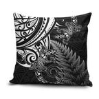 New Zealand Lizard Pillow Cover Silver Fern Aotearoa Maori - Aussie Hoodie