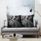 New Zealand Lizard Pillow Cover Silver Fern Aotearoa Maori - Aussie Hoodie