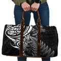 New Zealand Lizard Travel Bag Silver Fern Aotearoa Maori - Aussie Hoodie