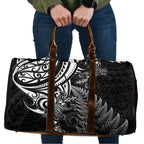 New Zealand Lizard Travel Bag Silver Fern Aotearoa Maori - Aussie Hoodie