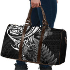 New Zealand Lizard Travel Bag Silver Fern Aotearoa Maori - Aussie Hoodie