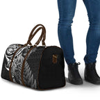 New Zealand Lizard Travel Bag Silver Fern Aotearoa Maori - Aussie Hoodie
