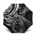 New Zealand Lizard Umbrella Silver Fern Aotearoa Maori - Aussie Hoodie